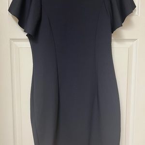 NWT Zara Basics Navy Blue Dress size L